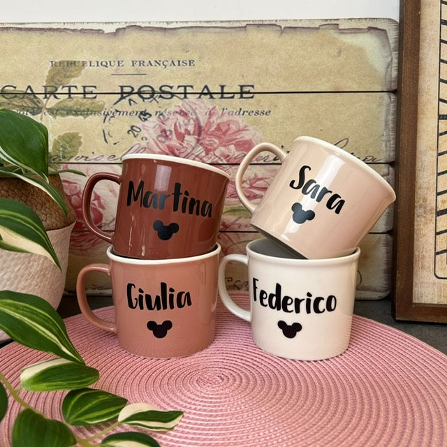 Mug Papavero Con Piattino In confezione Regalo 250 Ml